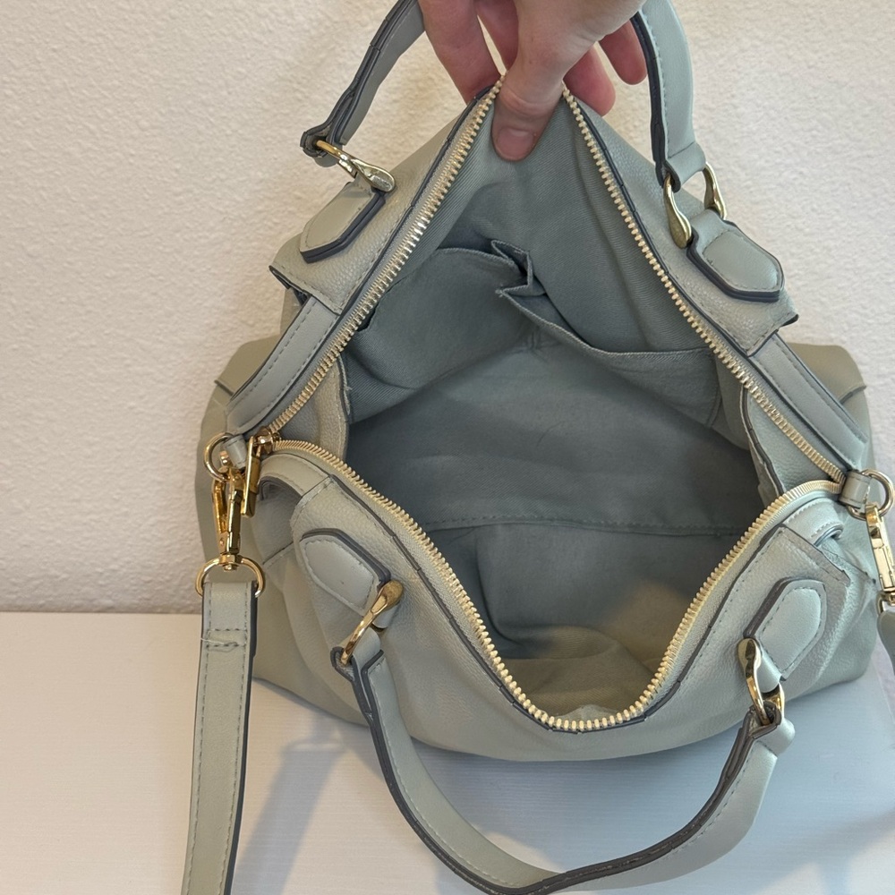 Sea green purse